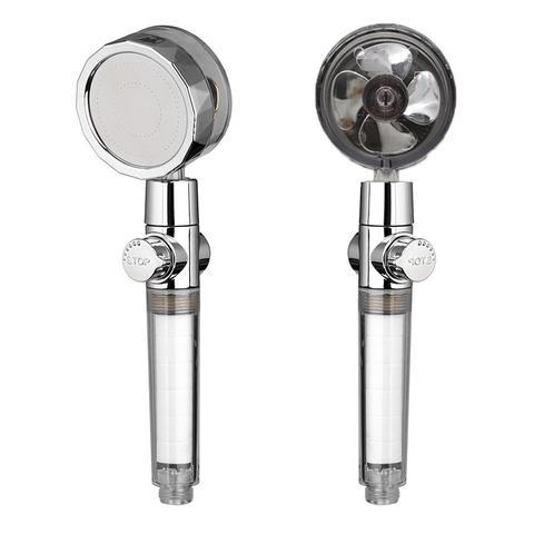 Propeller Driven Shower Head